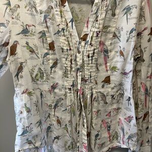 Womens Bird Blouse